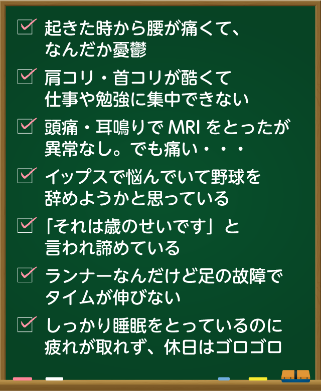 お悩み内容